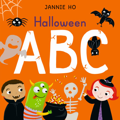 Cover Image for Halloween ABC: (A Sturdy Alphabet Board Book for Babies, Toddlers, and Preschoolers) -- Jannie Ho, Board Books