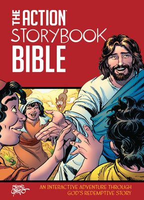 Cover Image for The Action Storybook Bible: An Interactive Adventure Through God's Redemptive Story -- Catherine DeVries, Hardcover