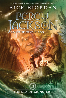 Cover Image for Percy Jackson and the Olympians, Book Two: Sea of Monsters, The-Percy Jackson and the Olympians, Book Two -- Rick Riordan, Hardcover