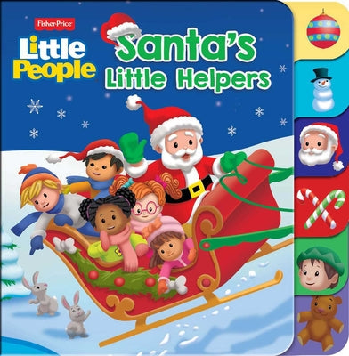 Fisher Price Little People: Santa's Little Helpers -- Gina Gold, Board Books