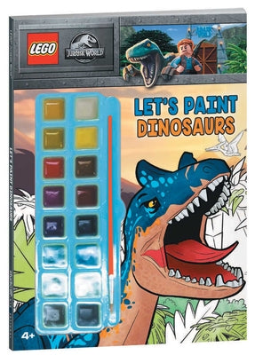 Cover Image for Lego Jurassic World: Let's Paint Dinosaurs -- Ameet Publishing, Paperback