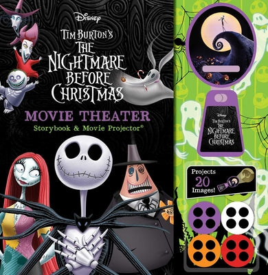 Cover Image for Disney: Tim Burton's the Nightmare Before Christmas Movie Theater Storybook & Movie Projector -- Editors of Studio Fun International, Hardcover