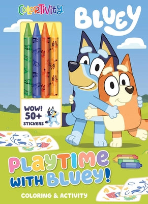 Cover Image for Bluey: Colortivity: Playtime with Bluey! -- Delaney Foerster, Paperback