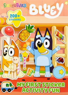 Cover Image for Bluey: Stickertivity: My First Sticker Activity Fun -- Dienesa Le, Paperback