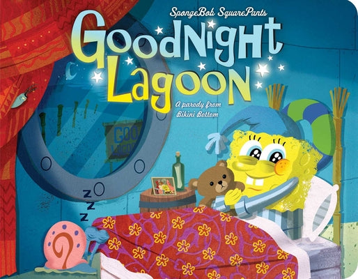 Cover Image for Spongebob Squarepants: Goodnight Lagoon: A Parody from Bikini Bottom -- Editors of Studio Fun International, Board Books