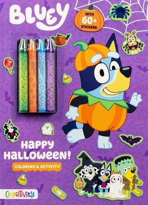 Cover Image for Bluey Colortivity: Happy Halloween! -- Grace Baranowski, Paperback