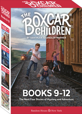 Cover Image for The Boxcar Children Mysteries Boxed Set 9-12 -- Gertrude Chandler Warner, Boxed Set