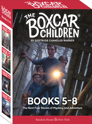 Cover Image for The Boxcar Children Mysteries Boxed Set #5-8 -- Gertrude Chandler Warner, Boxed Set