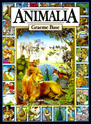 Cover Image for Animalia: The Classic Picture Book MIDI Edition -- Graeme Base, Hardcover