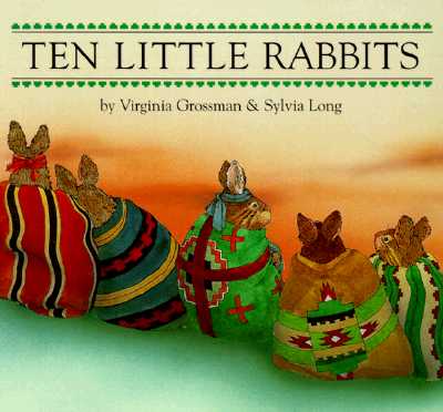 Cover Image for Ten Little Rabbits Board Book -- Virginia Grossman, Board Books