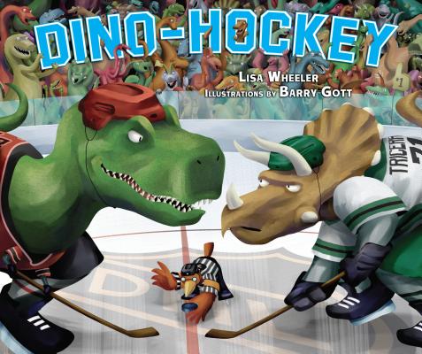 Cover Image for Dino-Hockey -- Lisa Wheeler, Hardcover