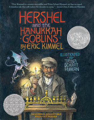 Cover Image for Hershel and the Hanukkah Goblins (Gift Edition with Poster) -- Eric A. Kimmel, Hardcover