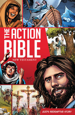 The Action Bible New Testament: God's Redemptive Story -- Sergio Cariello, Paperback