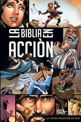 La Biblia En Acción (the Action Bible) (Spanish) -- Sergio Cariello, Hardcover