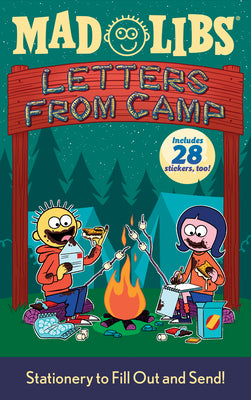 Cover Image for Letters from Camp Mad Libs: Stationery to Fill Out and Send! Includes 28 Stickers Too! [With Stickers] -- Mad Libs, Paperback