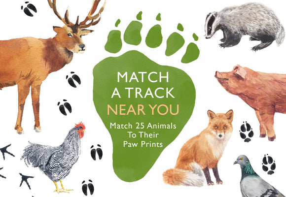 Cover Image for Match a Track Near You: Match 25 Animals to Their Paw Prints -- Marcel George, Other