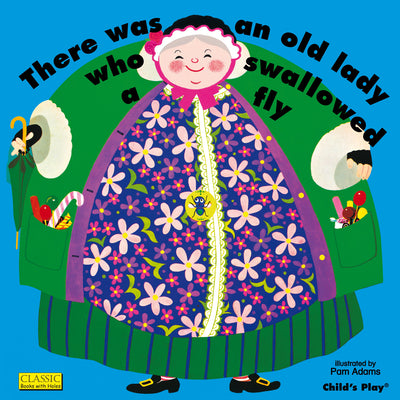 Cover Image for There Was an Old Lady Who Swallowed a Fly -- Pam Adams, Paperback
