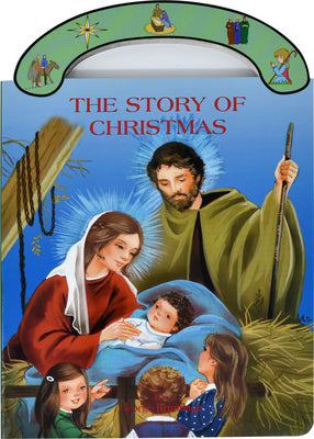 Cover Image for The Story of Christmas: St. Joseph Carry-Me-Along Board Book -- George Brundage, Hardcover