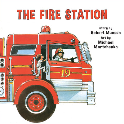 Cover Image for The Fire Station (Annikin Miniature Edition) -- Robert Munsch, Paperback