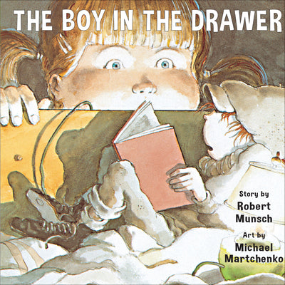 Cover Image for The Boy in Drawer (Mini Book Annikin Edition) -- Robert Munsch, Paperback