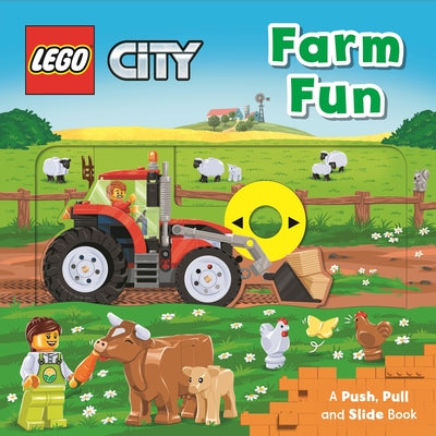 Cover Image for Lego(r) City. Farm Fun: A Push, Pull and Slide Book -- AMEET Studio, Board Books