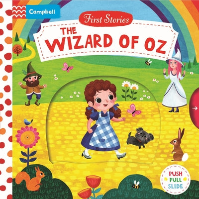 Cover Image for The Wizard of Oz: A Push, Pull, Slide Book -- Miriam Bos, Board Books