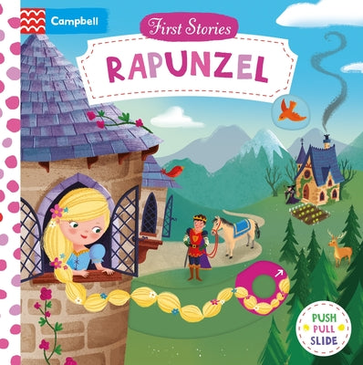 Cover Image for Rapunzel: A Push, Pull, Slide Book -- Dan Taylor, Board Books