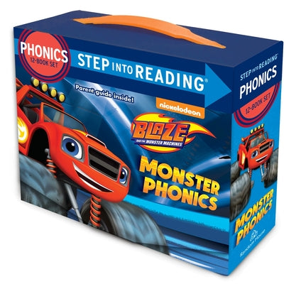 Cover Image for Monster Phonic 12-Book Boxed Set (Blaze and the Monster Machines): 12 Step Into Reading Books -- Jennifer Liberts, Boxed Set