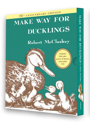 Cover Image for Make Way for Ducklings 75th Anniversary Edition -- Robert McCloskey, Hardcover