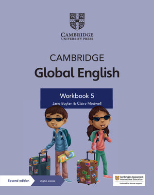 Cover Image for Cambridge Global English Workbook 5 with Digital Access (1 Year): For Cambridge Primary English as a Second Language -- Jane Boylan, Paperback