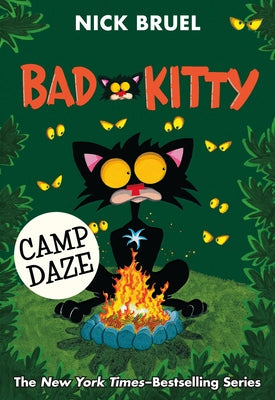 Cover Image for Bad Kitty Camp Daze (Paperback Black-And-White Edition) -- Nick Bruel, Paperback