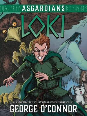 Cover Image for Asgardians: Loki: A Graphic Novel -- George O'Connor, Hardcover