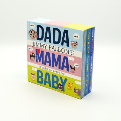 Cover Image for Jimmy Fallon's Dada, Mama, and Baby Board Book Boxed Set -- Jimmy Fallon, Other