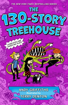 Cover Image for The 130-Story Treehouse: Laser Eyes and Annoying Flies -- Andy Griffiths, Paperback