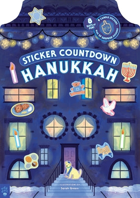 Cover Image for Sticker Countdown: Hanukkah -- Odd Dot, Hardcover