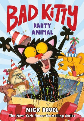 Cover Image for Bad Kitty: Party Animal (Graphic Novel) -- Nick Bruel, Hardcover