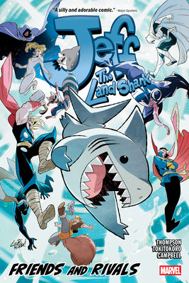 Cover Image for Jeff the Land Shark: Friends and Rivals -- Kelly Thompson, Paperback
