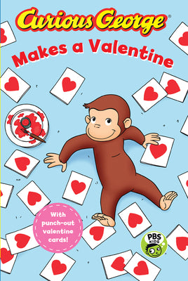 Cover Image for Curious George Makes a Valentine (Cgtv Reader) -- H. A. Rey, Paperback