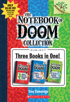 Cover Image for The Notebook of Doom (Books 1-3) -- Troy Cummings, Paperback