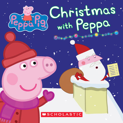 Cover Image for Christmas with Peppa (Peppa Pig: Board Book) -- Scholastic, Board Books