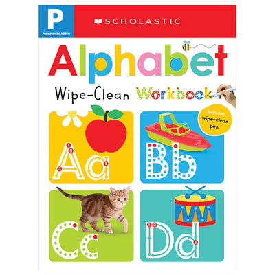 Cover Image for Pre-K Alphabet Wipe-Clean Workbook: Scholastic Early Learners (Wipe-Clean) -- Scholastic, Other