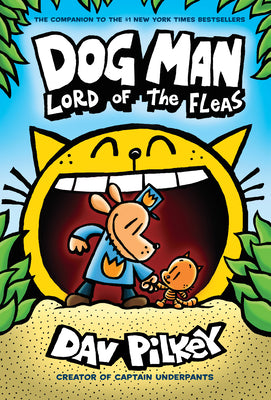 Cover Image for Dog Man: Lord of the Fleas: A Graphic Novel (Dog Man #5): From the Creator of Captain Underpants: Volume 5 -- Dav Pilkey, Library Binding