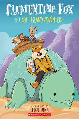 Cover Image for Clementine Fox and the Great Island Adventure: A Graphic Novel (Clementine Fox #1) -- Leigh Luna, Paperback