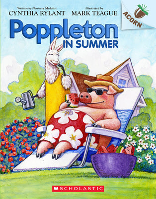Cover Image for Poppleton in Summer: An Acorn Book (Poppleton #6): Volume 6 -- Cynthia Rylant, Paperback