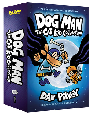 Cover Image for Dog Man: The Cat Kid Collection: From the Creator of Captain Underpants (Dog Man #4-6 Box Set) -- Dav Pilkey, Boxed Set