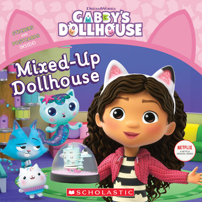 Cover Image for Mixed-Up Dollhouse (Gabby's Dollhouse Storybook) -- Violet Zhang, Paperback