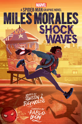 Cover Image for Miles Morales: Shock Waves (Original Spider-Man Graphic Novel) -- Justin A. Reynolds, Paperback