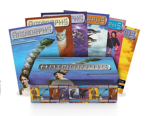 Cover Image for Animorphs Retro Tin Box Set -- Scholastic, Hardcover