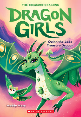 Cover Image for Quinn the Jade Treasure Dragon (Dragon Girls #6): Volume 6 -- Maddy Mara, Paperback