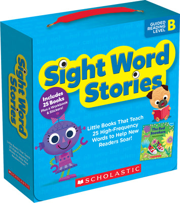 Cover Image for Sight Word Stories: Guided Reading Level B: Fun Books That Teach 25 Sight Words to Help New Readers Soar -- Liza Charlesworth, Other